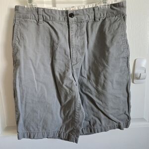 Men's Dockers shorts chino size 32 pockets light gray 100% Cotton men bottoms